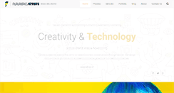 Desktop Screenshot of futuristicartists.com